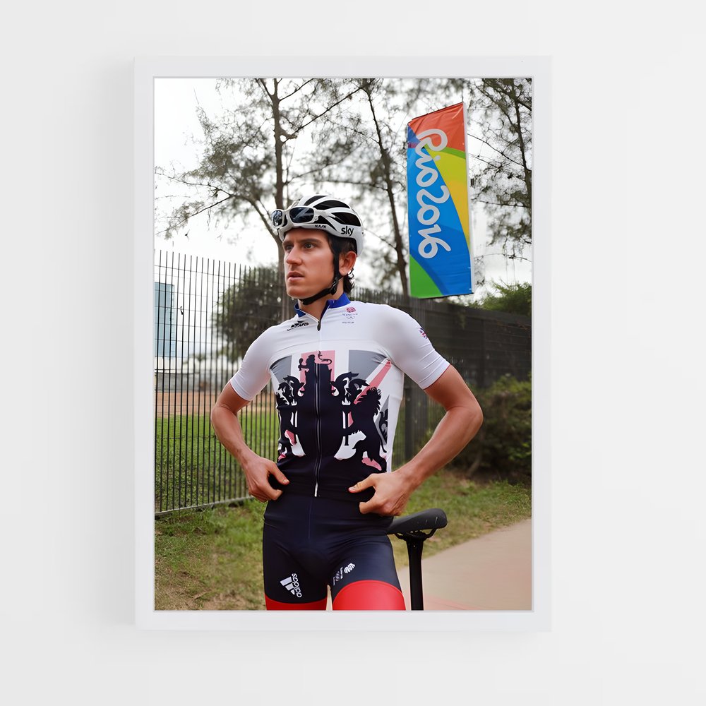 Poster L'Esprit du Cycliste – affiche Cyclisme (vue 3)